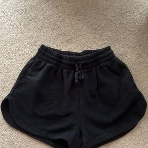 Women's Black Casual Shorts
